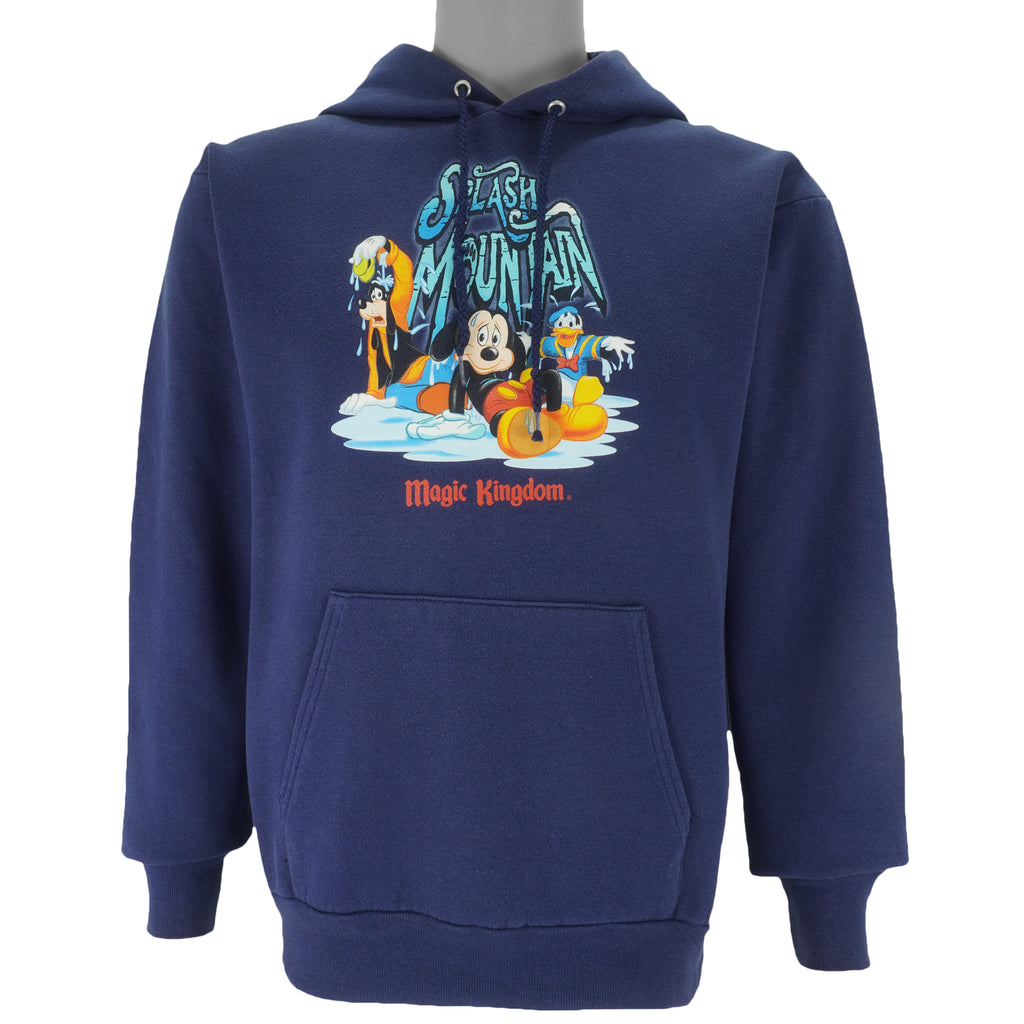 Disney - Splash Mountain Magic Kingdom Hooded Sweatshirt 1990s Large