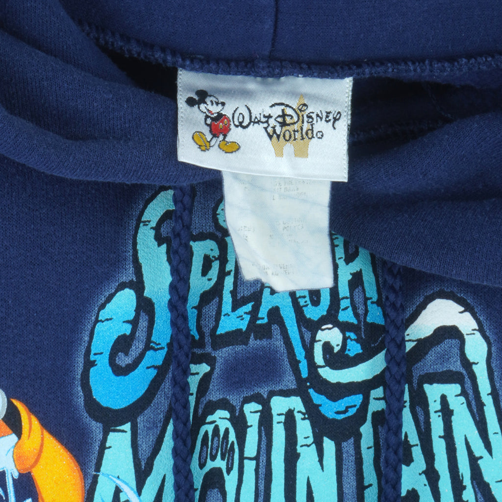 Disney - Splash Mountain Magic Kingdom Hooded Sweatshirt 1990s Large