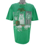 NBA (Nutmeg CCM) - Boston Celtics Locker Room T-Shirt 1990s X-Large Vintage Retro Basketball