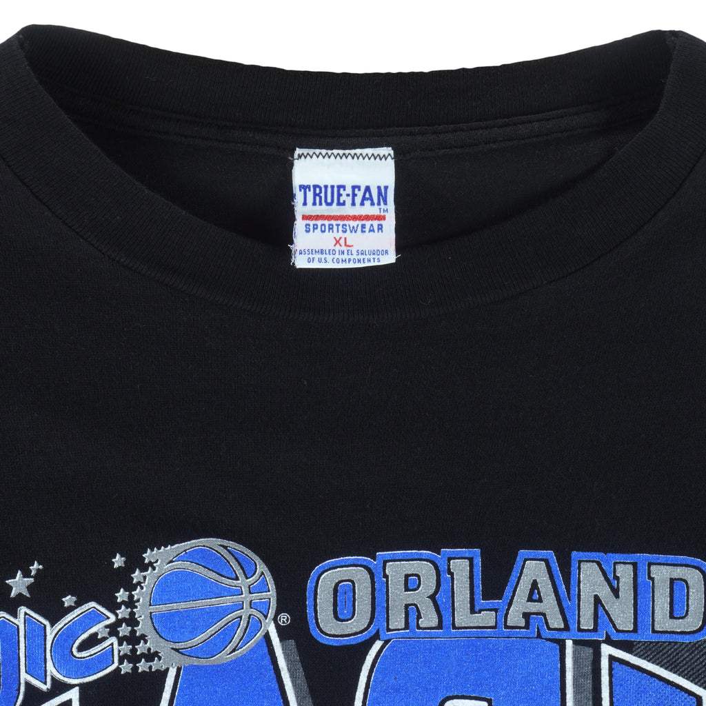 NBA (True Fan) - Orlando Magic Finals Champs T-Shirt 1995 X-Large Vintage Retro Basketball