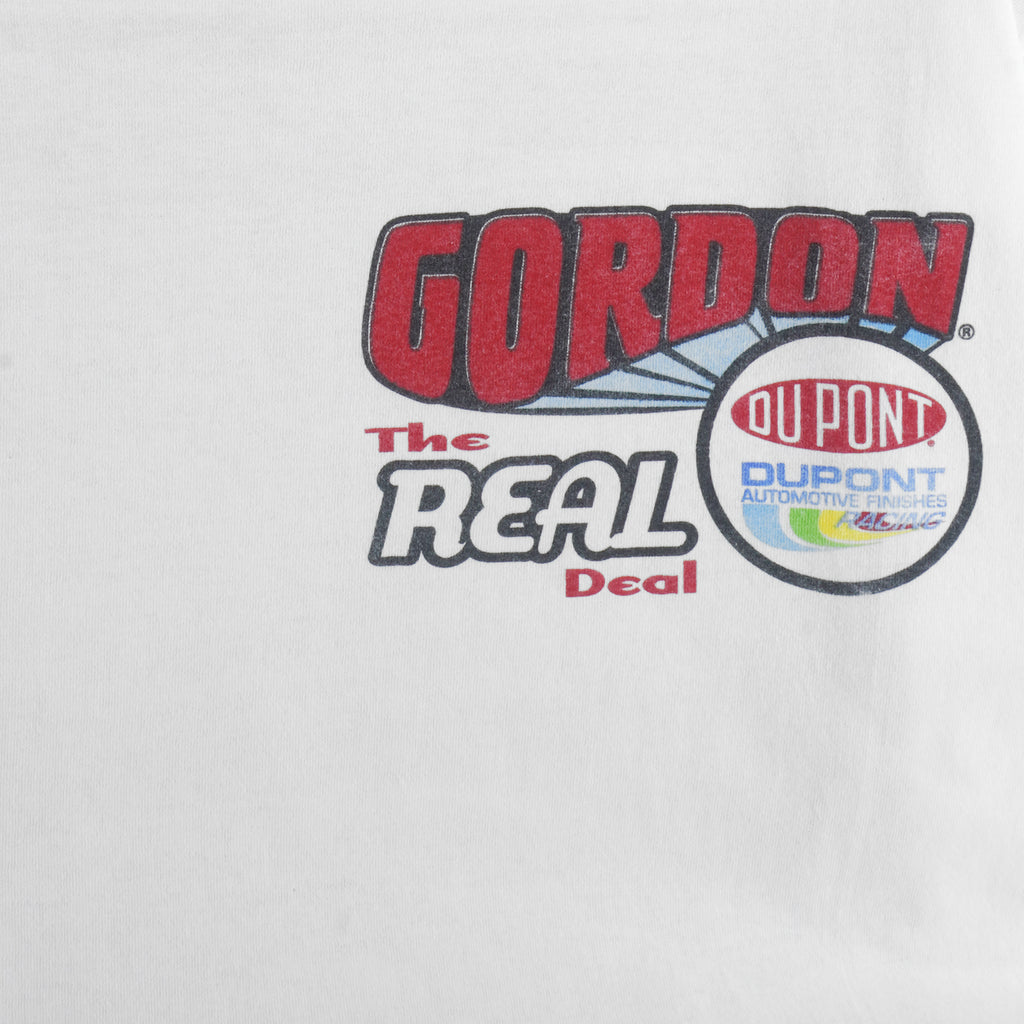 NASCAR (Competitor's View) - Jeff Gordon DuPont The Real Deal T-Shirt 1998 Large