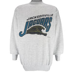 NFL (Tultex) - Jacksonville Jaguars Crew Neck Sweatshirt 1993 Large