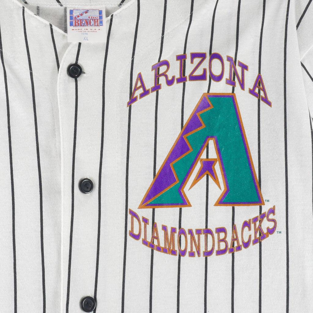MLB (Off The Bench) - Arizona Diamondbacks Spell-Out Jersey 1990s X-Large Vintage Retro Baseball