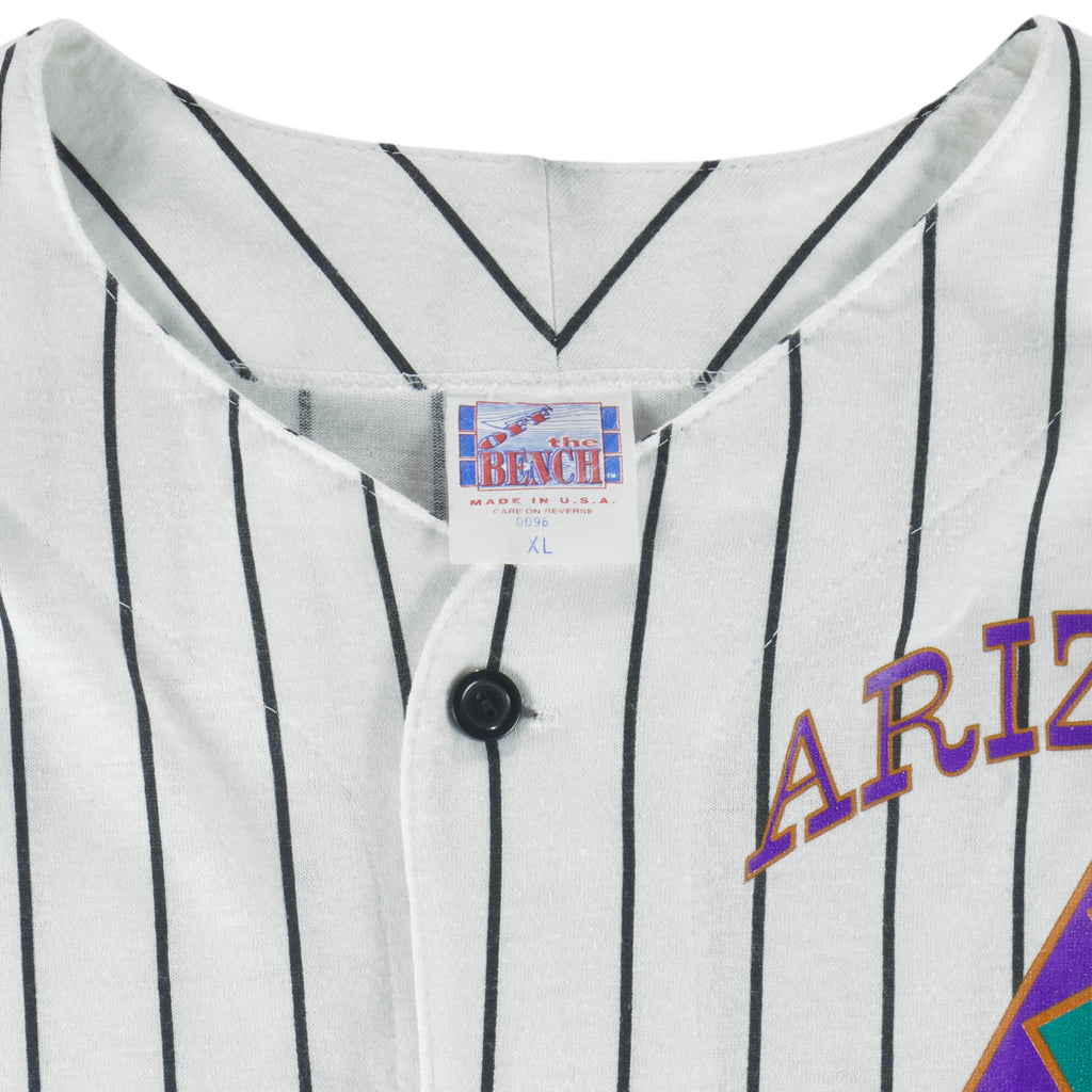 MLB (Off The Bench) - Arizona Diamondbacks Spell-Out Jersey 1990s X-Large Vintage Retro Baseball