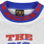 NCAA (TSI) - Kansas Admit Four Basketball The Big Show T-Shirt 1993 X-Large Vintage Retro Basketball College