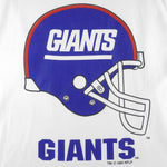 NFL (Logo Athletic) - New York Giants Helmet Long Sleeved Shirt 1995 Large vintage Retro Football