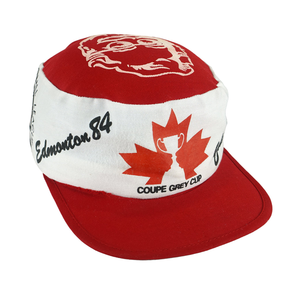 CFL (Promo-Wear) - Coupe Grey Cup Edmonton X KFC Painter Hat 1984 Fitted Vintage Retro Football