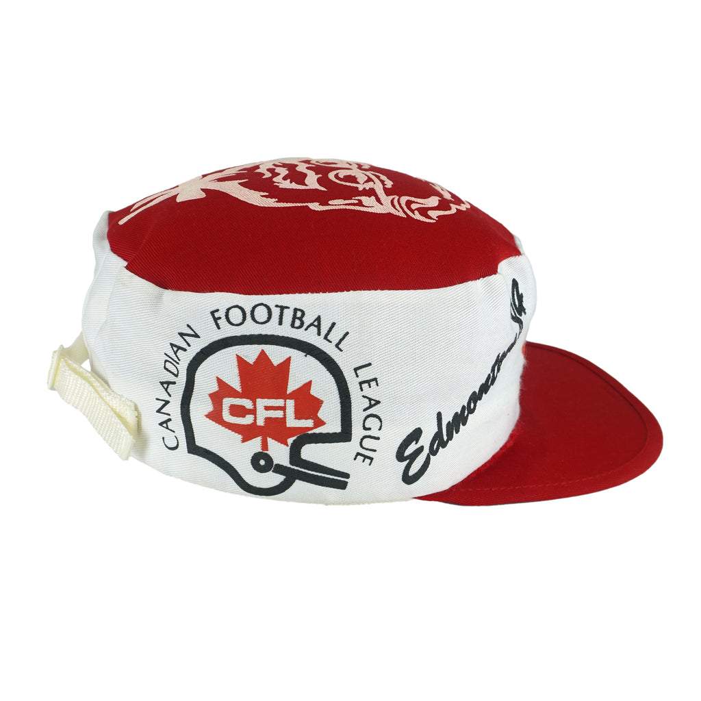 CFL (Promo-Wear) - Coupe Grey Cup Edmonton X KFC Painter Hat 1984 Fitted Vintage Retro Football