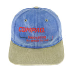 Vintage - Compaq Innovation That Speaks For Itself Denim Snapback Hat 1990s OSFA