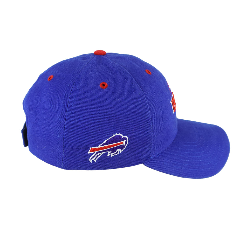 NFL (Twins Enterprise) - Buffalo Bills Embroidered Snapback Hat 1990s OSFA Vintage Retro Football