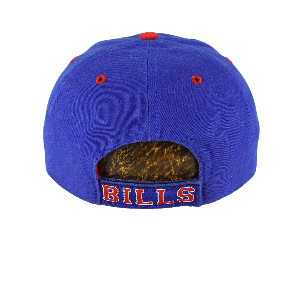 NFL (Twins Enterprise) - Buffalo Bills Embroidered Snapback Hat 1990s OSFA Vintage Retro Football