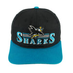 Starter - San Jose Sharks Embroidered Snapback Hat 1990s OSFA