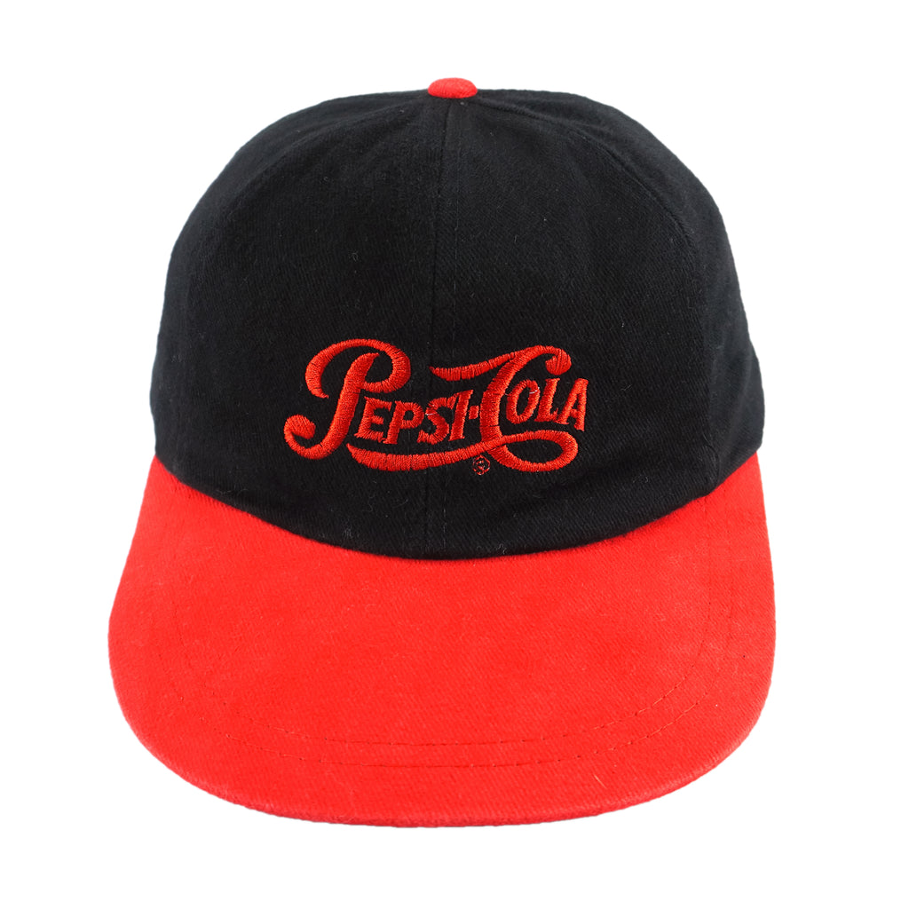 Vintage (AJM) - Pepsi-Cola Strapback Hat 1990s OSFA Vintage Retro