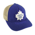 NHL (CCM) - Toronto Maple Leafs Embroidered Snapback Hat 1990s OSFA Vintage Retro Hockey