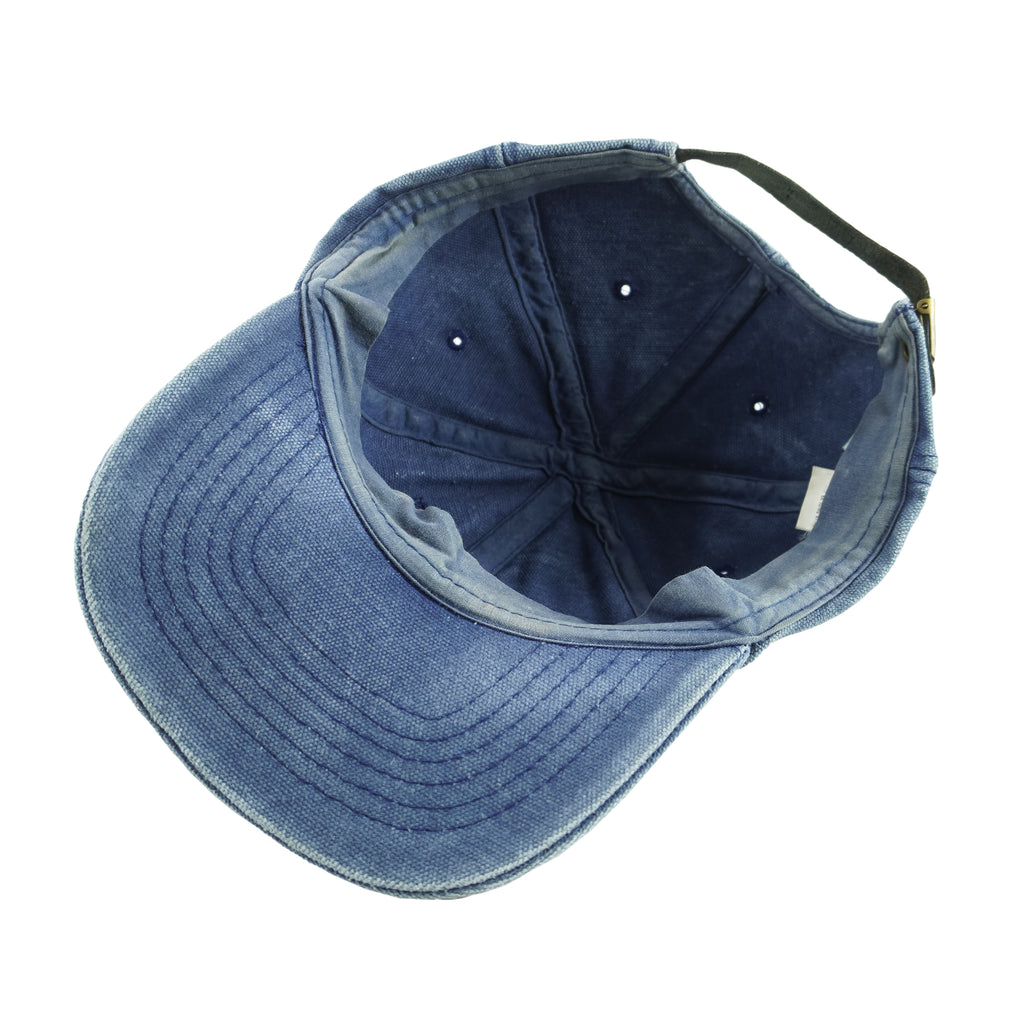 Levi's - Blue Denim Spell-Out Strapback Hat Vintage Retro