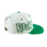 CFL (Softwear) - Saskatchewan Roughriders Adjustable Hat 1990s OSFA Vintage Retro Football