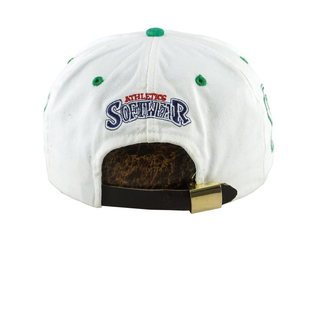 CFL (Softwear) - Saskatchewan Roughriders Adjustable Hat 1990s OSFA Vintage Retro Football