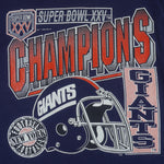 NFL (Logo 7) - New York Giants Super Bowl Champs T-Shirt 1990 X-Large vintage retro football