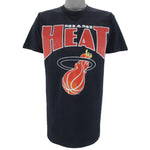 NBA (Home Team) - Miami Heat Spell-Out T-Shirt 1990s X-Large