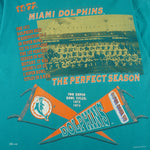 NFL (Team Rated) - Miami Dolphins Spell-Out T-Shirt 1994 Large vintage retro football