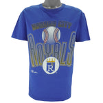 MLB (GTS) - Kansas City Royals Single Stitch T-Shirt 1994 Large vintage retro baseball