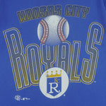 MLB (GTS) - Kansas City Royals Single Stitch T-Shirt 1994 Large vintage retro baseball