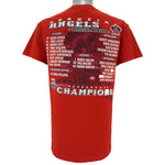 MLB (Delta) - Anaheim Angels World Series Champions T-Shirt 2002 Medium