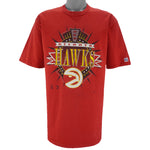 NBA (Logo 7) - Atlanta Hawks T-Shirt 1990s X-Large vintage retro basketball