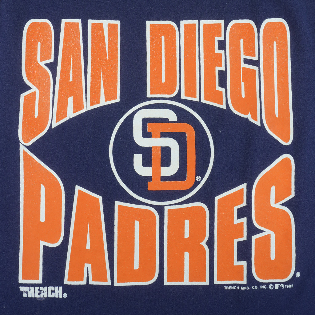 MLB (Trench) - San Diego Padres Sleeveless Shirt 1992 Large