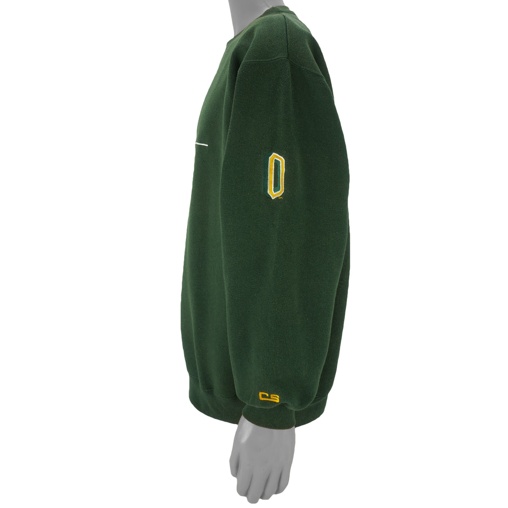 NCAA (CS) - Oregon Ducks Crew Neck Sweatshirt 1990s X-Large