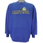 Vintage (Locker Line) - California Crew Neck Sweatshirt 1990s Large vintage retro