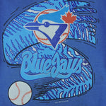 MLB (Novel Teez) - Blue Jays Crew Neck Sweatshirt 1992 Medium vintage retro baseball