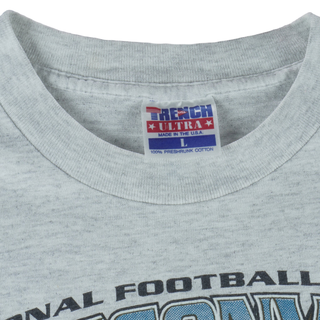 NFL (Trench) - Jacksonville Jaguars Single Stitch T-Shirt 1993 Large vintage retro football