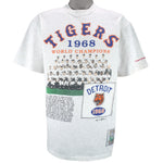 MLB (Long Gone) - Detroit Tigers World Series Champs In 1968 T-Shirt 1993 Large