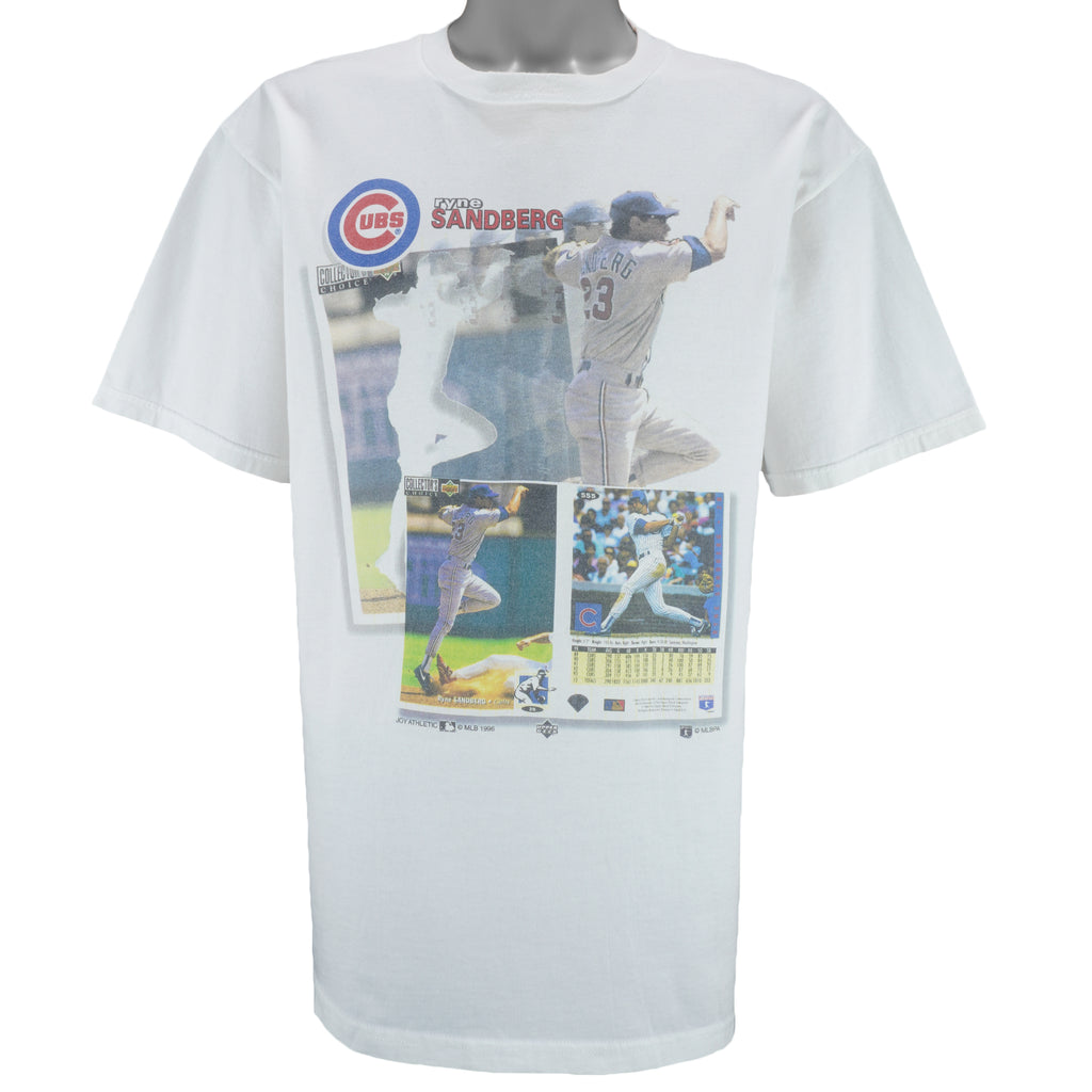 MLB (Sport Attack) - Chicago Cubs Ryne Sandberg MVP T-Shirt 1996 Large vintage retro baseball