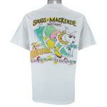 Budweiser - Bud Light Spuds Mackenzie The Party Animal T-Shirt 1987 Large