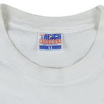 NFL (Trench) - Houston Oilers AFC Champions Spell-Out T-Shirt 1980s X-Large