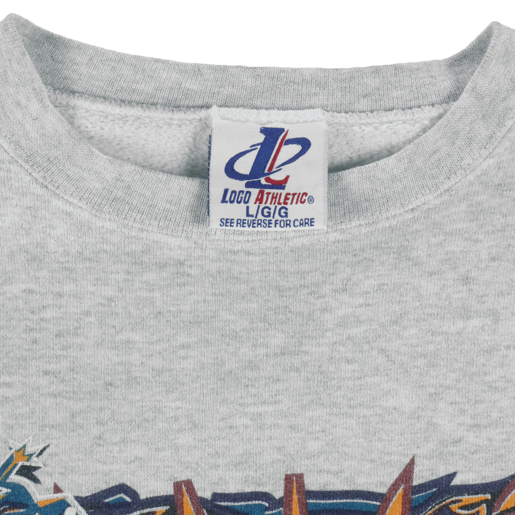 NFL (Logo Athletic) - Super Bowl Sun Devil Stadium Crew Neck Sweatshirt 1996 Large