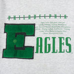 NFL (Nutmeg) - Philadelphia Eagles Crew Neck Sweatshirt 1990s Medium vintage retro