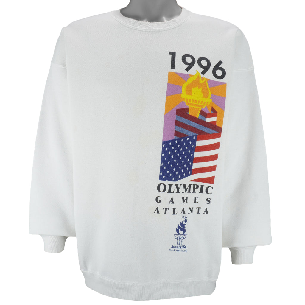 Vintage (Hanes) - Atlanta Olympic Games Crew Neck Sweatshirt 1996 X-Large