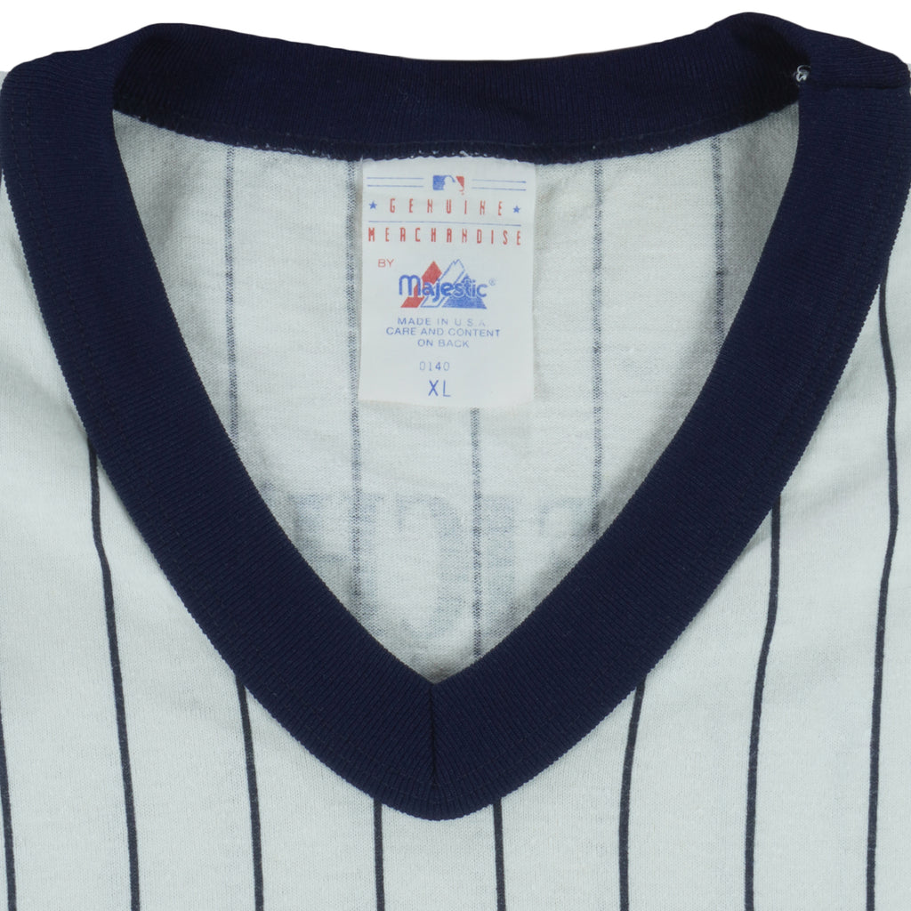 MLB (Majestic) - Milwaukee Brewers No. 13 T-Shirt 1990s X-Large vintage retro baseball