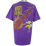 NFL (Logo 7) - Minnesota Vikings Football T-Shirt 1994 X-Large