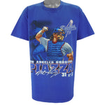 MLB (Lee) - Los Angeles Dodgers Piazza No. 31 MVP T-Shirt 1998 Large vintage retro baseball