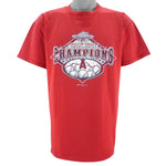 MLB (Optima) - Anaheim Angels World Series Champions T-Shirt 2002 Large