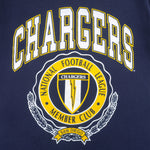 NFL (Home Team) - Blue San Diego Chargers T-Shirt 1990s Large vintage retro football