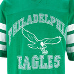 NFL (Logo 7) - Philadelphia Eagles Football Jersey 1980s Large vintage retro football