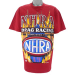 Vintage - NHRA Drag Racing T-Shirt 2000s X-Large vintage retro