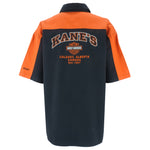 Harley Davidson - Kane's Motorcycles Shop Alberta Canada Shirt 1990s XX-Large