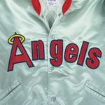 MLB (Felco) - California Angels Satin Jacket 1990s Large vintage retro baseball