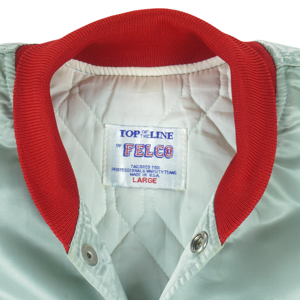 MLB (Felco) - California Angels Satin Jacket 1990s Large vintage retro baseball